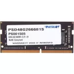 Оперативная память Patriot 8Gb DDR4 2666MHz SO-DIMM (PSD48G266681S) 
