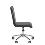 Компьютерное кресло без подлокотников Chairman 020 экокожа черный 