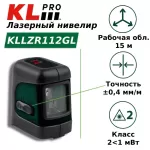 Уровень мини-лазерный линейный KLpro KLLZR112GL выравнивание, зеленый луч 