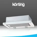 Купить Вытяжка встраиваемая Korting KHP 6617 GW серебристый - Vlarnika