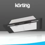 Купить Вытяжка встраиваемая Korting KHI 9931 N черный - Vlarnika