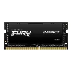 Купить Оперативная память Kingston 8GB, DDR4 3200 SoDIMM, Fury Impact, Gaming Memory, 1Gx8 - Vlarnika