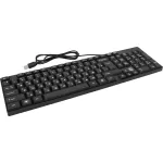 Купить Проводная клавиатура Defender Accent SB-720 Black (45720) - Vlarnika