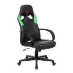 Характеристики - кресло игровое Zombie RUNNER черный/зеленый эко.кожа крестовина пластик 
