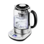 Купить Чайник электрический Kitfort КТ-6116 1.7 л прозрачный, серебристый - Vlarnika