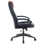 Кресло игровое ZOMBIE VIKING-8 черный/оранжевый 