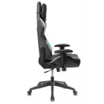 Характеристики - кресло игровое ZOMBIE VIKING 5 AERO WHITE черный/белый искусственная кожа 