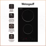 Купить Встраиваемая варочная панель электрическая Weissgauff HV 32 B черный - Vlarnika