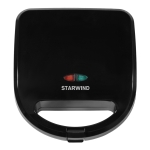 Сэндвич-тостер STARWIND SSM2103 Black 