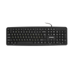 Проводная игровая клавиатура Гарнизон GK-100L черный (TNSDB351 1.0GREY) 