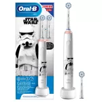 Купить Детская электрическая зубная щетка Oral-B Pro 3 Junior Sensi Звездные Войны D505.523.2K - Vlarnika