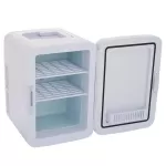 Холодильник для косметики ZUGEL ZCR-003W, белое стекло 