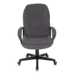 Кресло руководителя Бюрократ CH-868N, на колесиках, ткань, серый [ch-868n/alfa44] 