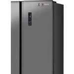 Холодильник Weissgauff WSBS 500 NFX серебристый 