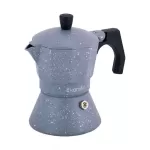 Купить TECO TC-403-9 CUPS кофеварка гейзерная (450 мл) мрамор - Vlarnika