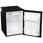 Холодильник HYUNDAI CO1002 серебристый, черный 