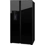 Купить Холодильник Hiberg RFS-655DX NFGB черный - Vlarnika