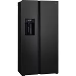 Купить Холодильник Hiberg RFS-655DX NFB серый - Vlarnika