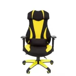 Купить Компьютерное кресло Chairman game 14 ткань, черный/желтый - Vlarnika
