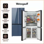 Купить Холодильник Weissgauff WCD 590 синий - Vlarnika