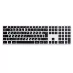 Купить Беспроводная клавиатура Satechi Slim X3 Bluetooth Keyboard-RU серебристый ST-BTSX3S-RU - Vlarnika