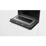 Встраиваемый электрический духовой шкаф Bosch CMG656BS1 серебристый, черный 