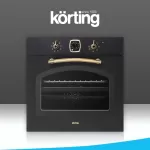 Купить Встраиваемый электрический духовой шкаф Korting OKB 481 CRN Black - Vlarnika