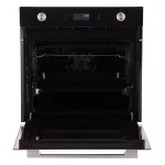 Встраиваемый электрический духовой шкаф Midea MO78100CGBX черный, серебристый 
