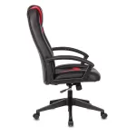 Кресло игровое ZOMBIE Viking-8 черный/красный 