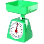 Купить Весы кухонные механические Energy EN-406МК,  зелёные (0-5 кг) квадратные - Vlarnika