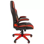 Характеристики - кресло компьютерное СН GAME 15, экокожа, черное/красное, 7022777 