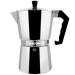 Купить Гейзерная кофеварка WEBBER BE-0123 Гейзерная кофеварка алюминиевая,450мл - Vlarnika