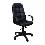 Купить Кресло офисное  ЯрКресло Кр45 ТГ Пласт Эко1 (экокожа черная) - Vlarnika