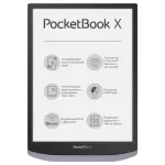 Купить Книга электронная PocketBook X Metallic Grey, PB1040-J-WW - Vlarnika